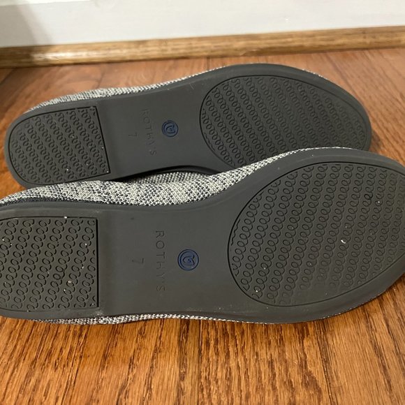 Rothy's - The Flat - Heather Grey - Size 7 - Picture 6 of 6